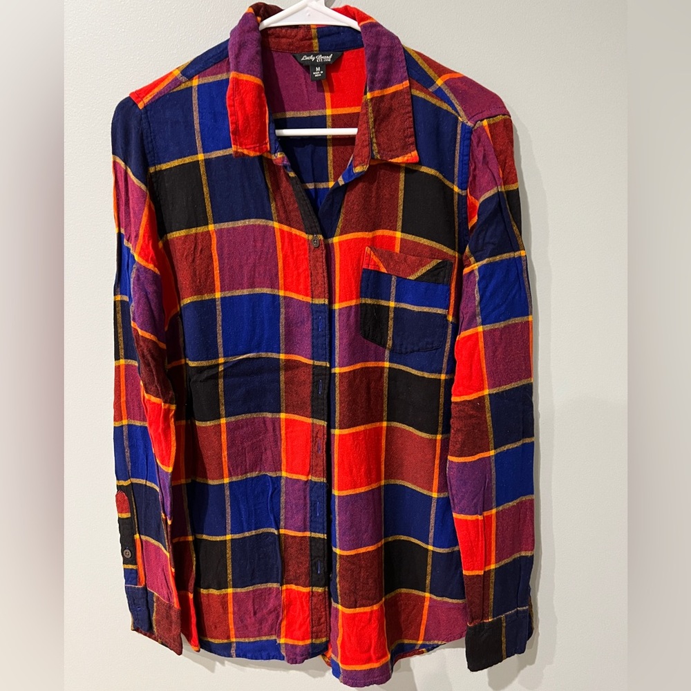 Lucky Brand Flannel shirt Medium